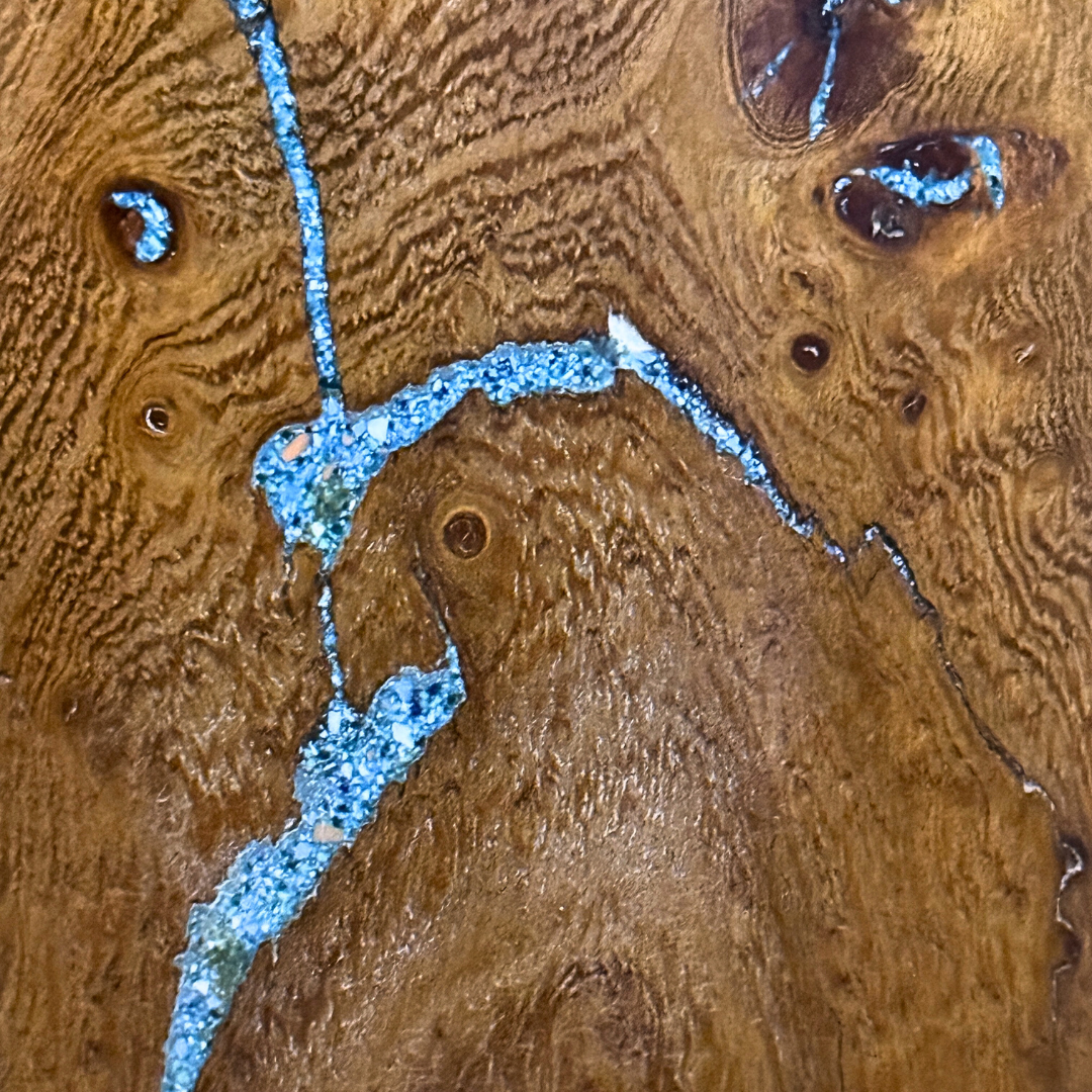 Mesquite Kintsugi Vessel