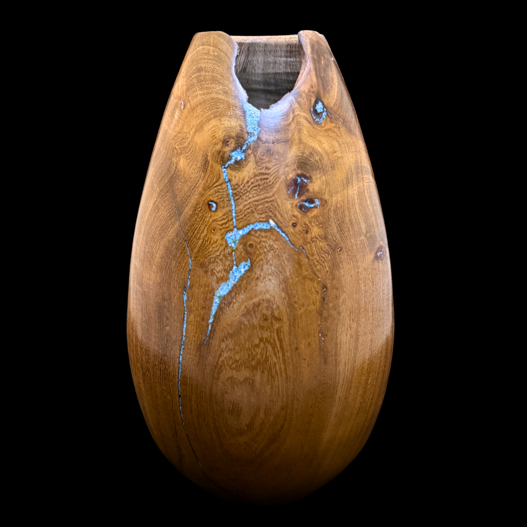 Mesquite Kintsugi Vessel